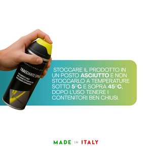 AmbroSol Tracriante Spray 360 Vernice Spray per Uso Professionale su Asfalto, Muri, Legno, Asciugatura Rapida, Arancione - Product Image 4