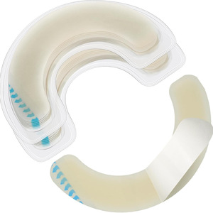 Pansement adhésif élastique hydrocolloïde pour renforcement de la base du sac d'ostomie, pansement hydrocolloïde pour éviter le retrait des bords, élastique - Product Image 1