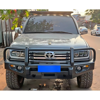 Pare-chocs avant et arrière en acier, barre de protection compatible avec LC100 LC105 4X4, accessoires tout-terrain