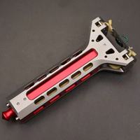 Nouveau modèle de lance-pierre automatique continu en microfibre, fabriqué par CNC, kit complet avec poignée ergonomique pour la pratique de la tir à la cible en extérieur