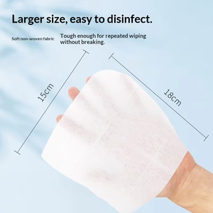 ผ้าเช็ดทำความสะอาดแอลกอฮอล์ฆ่าเชื้อโรค<span class=keywords><strong>75</strong></span>องศาทำจากวัสดุที่มีลักษณะเป็นสปอร์แลคขนาด SJ-001บรรจุภัณฑ์ขนาดเล็กพกพาได้10ถุงผ้าเช็ดทำความสะอาด - Product Image 5