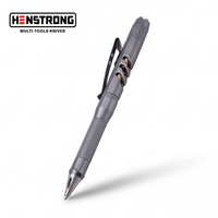 Bolígrafo Táctico de Grado Industrial para Defensa Personal, Mango de Aleación de Aluminio Aeroespacial, Herramienta para Romper Ventanas, Herramienta de Señalización de Supervivencia