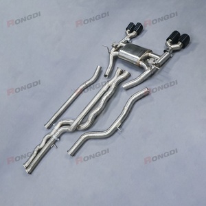 Système d'échappement arrière haute performance avec silencieux et embouts pour BMW M3/M4 F80/F82/F83 S55B30 3.0T 2014-2019 - Product Image 6