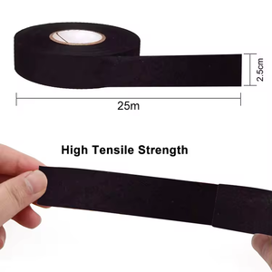 EONBON Professional Self-adhesive Multipurpose Black Cloth Hockey <strong>Tape</strong> for Lacrosse Baseball &amp; Softball <strong>Bats</strong>, Rackets - Product Image 4