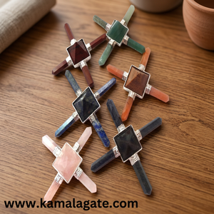 Conjunto de Estrellas de 7 Puntas Hechas a Mano con Generador de Cuarzo Transparente y Varitas de Ágata Roja para Decoración del Hogar con Reiki - Product Image 6