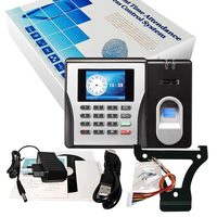 Reloj de Control de Asistencia con Huella Dactilar para Empleados, Dispositivo Biométrico de Registro de Entrada y Salida para la Gestión de Personal de Oficina