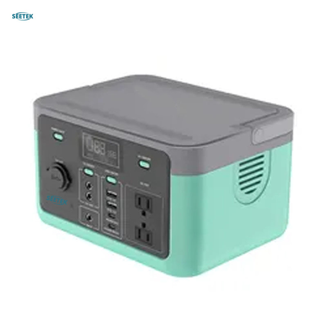 Seetek Mini Power Station Bank Solar 300W Portable Power Station for Home Outdoor