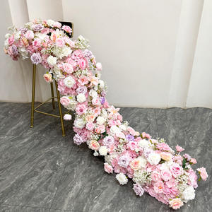 Rosas de Plástico de Alta Simulación, Diseñadas Especialmente <span class=keywords><strong>para</strong></span> Decoración de Bodas, <span class=keywords><strong>Arreglos</strong></span> de Escenarios <span class=keywords><strong>para</strong></span> Fiestas - Product Image 4