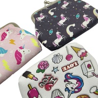 Porte-monnaie vintage Kpop, portefeuille de voyage résistant à l'eau, pochette à monnaie avec fermoir, pochette rétro USUN, sac fourre-tout promotionnel