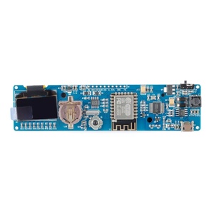 ESP8266 ESP-12F Màn Hình <span class=keywords><strong>OLED</strong></span> Hiển Thị WiFi Đồng Hồ Mô Đun Dự Báo Thời Tiết Micro USB Ban Phát Triển Với Pin 18650 Ốp Lưng CH340 - Product Image 4