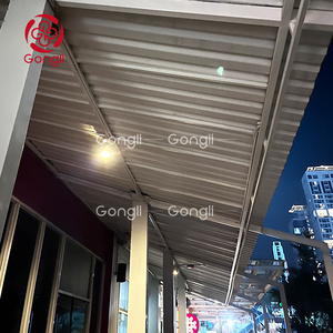 Laminas De Propileno Rojo Telhas De Telhado Pvc Outdoor <strong>Roof</strong> <strong>Sandwich</strong> Wall <strong>Panels</strong> - Product Image 5