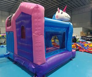 Sac emballé unisexe PVC noir imprimé Logo <span class=keywords><strong>cheval</strong></span> de mer drôle intérieur gonflable videur toboggan Combo unisexe château plein d'entrain maison de rebond - Product Image 3