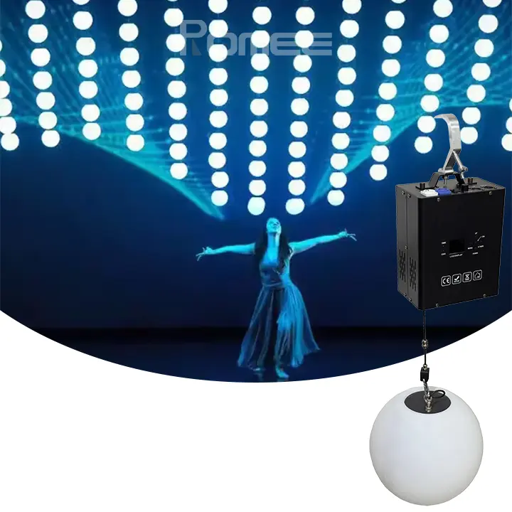 Rgbw 4in1 Led Bal Kinetisch Licht Systeem Met Meerdere Dimmen Podiumeffectverlichting Voor Bruiloftsevenement Clubconcertdecoratie