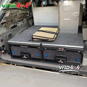 Cajón de Carga VRD4X4 Overland LC150 para Maletero Trasero 4WD con Cajón Rodante Superior para Nevera, Cajón Rodante 4x4 para Prado 150 de 5/7 Asientos - Product Image 5
