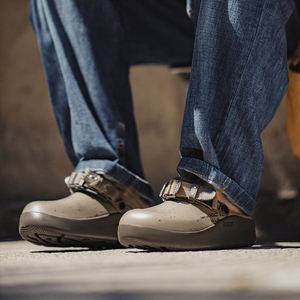 <span class=keywords><strong>Sandali</strong></span> da uomo Maden uomo pantofole da esterno puntale <span class=keywords><strong>sandali</strong></span> con cinturino regolabile con plateau zoccoli da spiaggia estate RTS 2025 di tendenza - Product Image 3