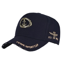 Gorra de Béisbol Deportiva Unisex de 6 Paneles, 100% Poliéster, Personalizada, Nuevo Modelo, de Alta Calidad, con Hebilla Metálica Ajustable, para las Cuatro Estaciones