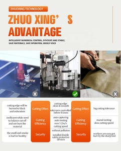 自動CNCフラットベッド振動ナイフCNC切断プロッタ革パターン切断用サンプルフラットベッドデジタルカッタープロッタ - Product Image 5