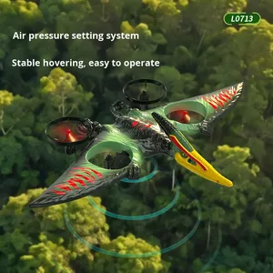 <span class=keywords><strong>Drone</strong></span> Pterosaur télécommandé, avion en mousse plastique résistant aux chocs, quadricoptère à 4 canaux avec évitement d'obstacles, prêt à voler - Product Image 5