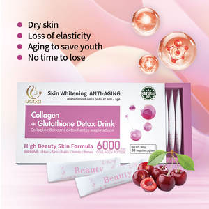 Minuman Detoksifikasi Kolagen L-<span class=keywords><strong>Glutathione</strong></span> Berkualitas Tinggi OEM Laris Manis, Produk Perawatan Kulit untuk Memutihkan dan Mencerahkan Kulit (Bubuk) - Product Image 5