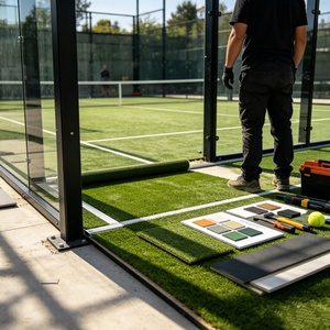 Inolp Solución Integral: Sistema Completo Original de Fábrica al por Mayor para Canchas de Pádel Panorámicas Estándar - Product Image 4