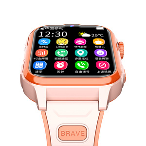 Enfants montre intelligente téléphone nouveau Anti-perte LBS suivi Bracelet intelligent <span class=keywords><strong>4G</strong></span> GPS carré IPS affichage étanche IP67 pour les utilisateurs Android - Product Image 4