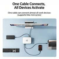 USB4 Typ-C Kabel mit Digitalanzeige PD240W 5A Schnellladung 40Gbps 8K60Hz Nylon-Ummantelung für MacBook Laptop Switch Thunderbolt