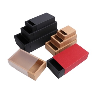 Customized Soy Ink Printing Design Folding Kraft Board Cardboard <b>Boxes</b> Transparent Window Packaging for Airplane Box Customized - Product Image 3