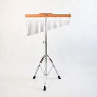 Harp Chimes Stand Percussion Instrument Music Wind Chimes Height Adjustable 36 Tone Bar Chimes