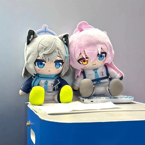 Peluche Takanashi <span class=keywords><strong>Hoshino</strong></span> Sunaokami Shiroko d'anime, 20cm, figurine mignonne en peluche, cadeau anime - Product Image 3