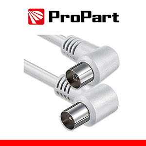 IEC 2.5M Antenna TV digitale con 90 ° SP-PR 5m cavo in acciaio USB amplificatore di alimentazione ricezione UHF segnali colore Bianco - Product Image 1