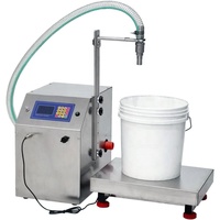Machine de remplissage semi-automatique quantitative UPK-72 pour miel et pâte de sésame, avec pompe à engrenages en acier inoxydable pour liquides visqueux