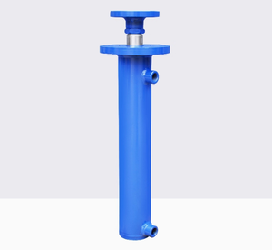 Cilindro idraulico da 3 tonnellate per il sollevamento bidirezionale con piccola flangia FA50 - Product Image 5