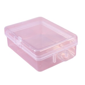 Transparent <b>Plastic</b> Storage <b>Box</b> 6.8x5.1x2.3cm Rectangle With Lid General Packaging Jewelry <b>Box</b> - Product Image 5