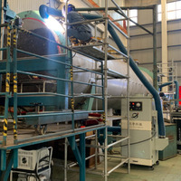Nuevo Filtro de Aire para Colector de Polvo de Soldadura Robótica con Certificación CE, 99.9% de Eficiencia, Purificador de Humo de Soldadura de Acero al Carbono