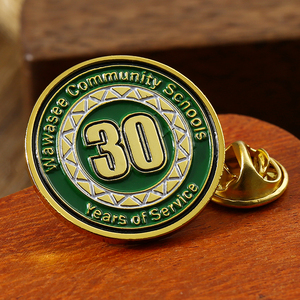 Ghim Cài Ve Áo Dịch Vụ Bí Mật Cộng Đồng 30 Năm Kim Loại Logo Tùy Chỉnh Bán Chạy Mới Nhất - Product Image 5