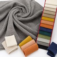 Tissu de canapé en chenille uni épaissi doux pour la peau, tissu d'ameublement de canapé personnalisé multicolore pour la décoration de coussins de canapé à domicile
