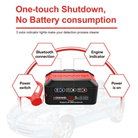 Lector de Códigos OBD2 Bluetooth Universal KONNWEI KW906 Económico, Herramienta de Diagnóstico Inalámbrica para Automóviles con Funciones OBDII Completas