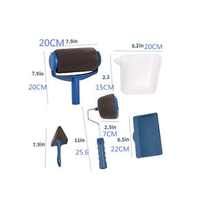 Hotsale Haute qualité éponge professionnel 5/6 pièces ensembles de Pinceaux Muraux - Product Image 5