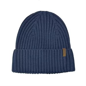 Warm 100% Acrylic Fashion <strong>Winter</strong> <strong>Cap</strong> <strong>Men</strong> and Women Adult Size Custom Rib Beanie Cable Knit Hat - Product Image 2