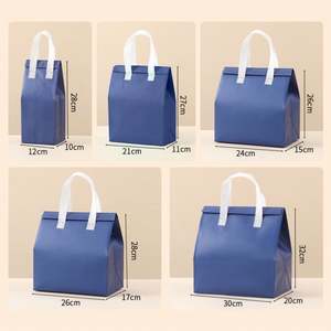 High Quality Custom Large <b>Insulated</b> Delivery Tote Grocery Shopping <b>Bag</b> Non Woven <b>Cooler</b> <b>Bag</b> - Product Image 5