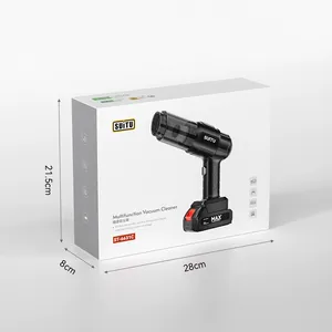 Portable Cordless Handheld Car <strong>Vacuum</strong> <strong>Cleaner</strong> 0.4L Plastic USB Charging Battery Powered for Home Hotels Outdoor &amp; Garage Use - Product Image 6