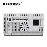 Reproductor Multimedia Estéreo para Auto Android de 7 Pulgadas, Doble DIN, 4+64GB, Octa Core, Pantalla IPS, CarPlay Inalámbrico, Android Auto, RDS, CE-XTRONS
