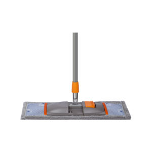 热销超细纤维扁平拖把，带伸缩柄，不锈钢，超强吸水，适用于地板干湿两用，轻松清洁 - Product Image 4