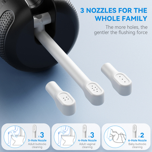Automatic Handheld <strong>Electric</strong> Bidet <strong>Sprayer</strong> Muslim-Friendly PortableKit for Travel &amp; Camping with Precise Water Pressure Control - Product Image 6