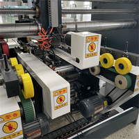 ZHENHUA-BDJ monobloc semi-automatique boîte en carton boîte de couture cloueuse Double servo machine de couture de boîte monobloc