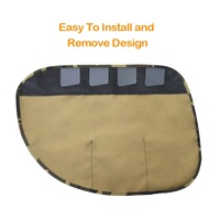 Couverture universelle imperméable pour bordures de portes de voiture, 1 paire, barrière latérale contre les rayures, pour chiens, pour véhicule, pour l'intérieur des portes