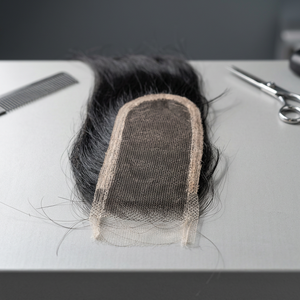 Closure HD 2*6 non traitée, 100% cheveux humains Remy indiens bouclés, couleur naturelle noire, pour femmes, avec dentelle, vente en gros, double trame machine, Kasana - Product Image 1