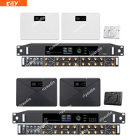 Système de distribution d'antennes UHF actives multifonctionnelles 16 canaux R316 de qualité supérieure avec écran couleur pour événements en direct/scène/spectacles
