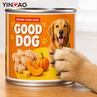 Autocollants personnalisés pour boîtes de nourriture pour chiens, étiquettes en vinyle découpées à la forme, résistantes à l'eau et à l'usure, pour boîtes de nourriture pour animaux et friandises pour chiens
