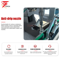 Machine de remplissage de bureau à tête unique, rapide, à pompe à engrenages, pour produits chimiques, eau, crème, pâte et gel visage